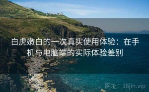 白虎嫩白的一次真实使用体验：在手机与电脑端的实际体验差别
