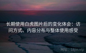 长期使用白虎图片后的变化体会：访问方式、内容分布与整体使用感受
