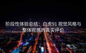 阶段性体验总结：白虎91 视觉风格与整体观感的真实评价