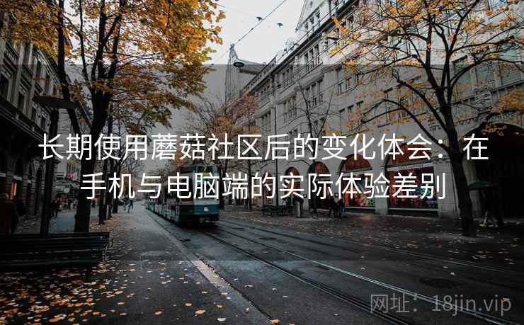 长期使用蘑菇社区后的变化体会：在手机与电脑端的实际体验差别