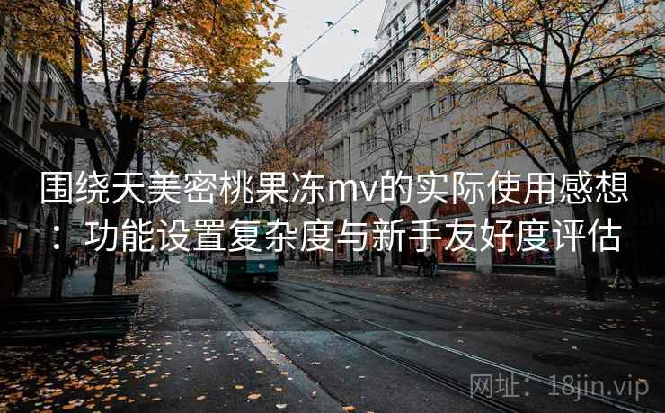 围绕天美密桃果冻mv的实际使用感想:功能设置复杂度与新手友好度评估 围绕天美密桃果冻mv的实际使用感想:功能设置复杂度与新手友好度评估