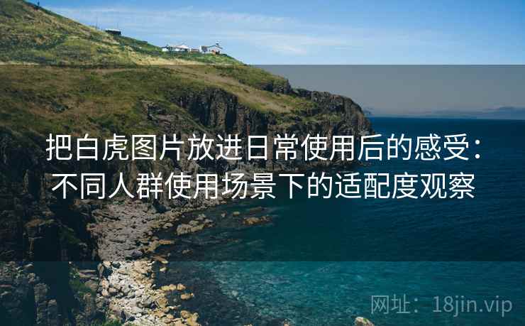 把白虎图片放进日常使用后的感受:不同人群使用场景下的适配度观察 把白虎图片放进日常使用后的感受:不同人群使用场景下的适配度观察